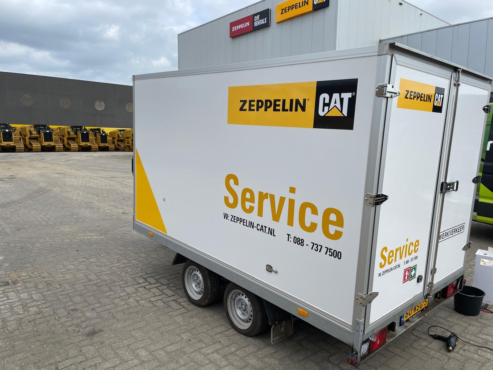 Gesloten aanhangwagen voor Ze...