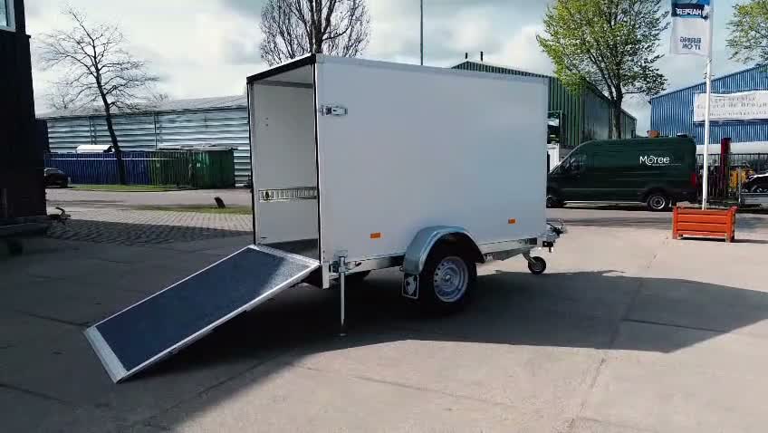 Hapert gesloten aanhangwagen a...